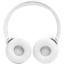 JBL Tune 525BT Auriculares Inalámbricos Bluetooth 5.3 con Sonido Pure Bass, Micrófono, Hasta 57h Batería, Blanco